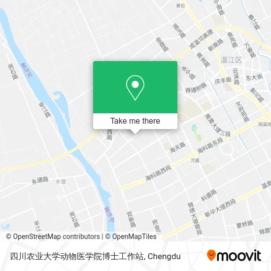 四川农业大学动物医学院博士工作站 map