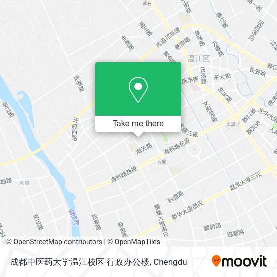 成都中医药大学温江校区-行政办公楼 map