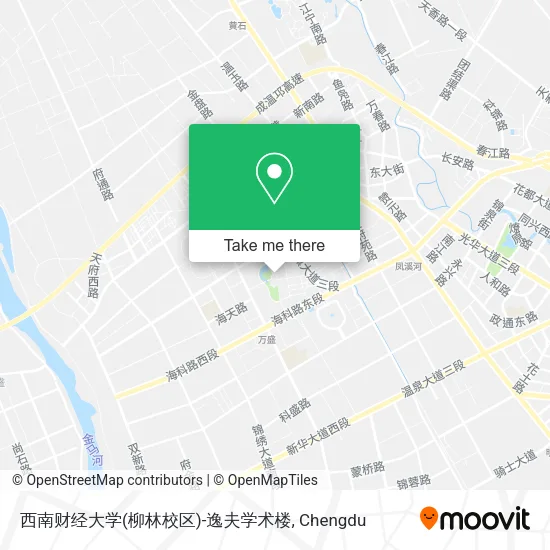 西南财经大学(柳林校区)-逸夫学术楼 map