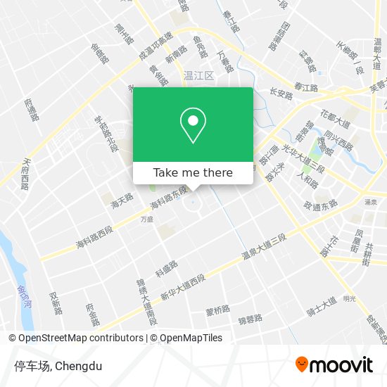 停车场 map