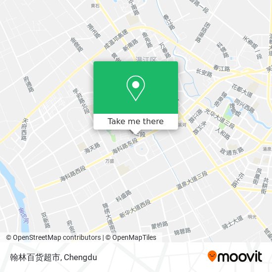 翰林百货超市 map
