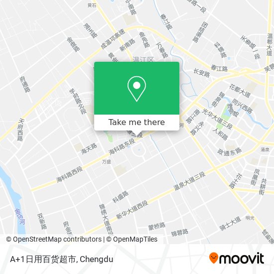 A+1日用百货超市 map