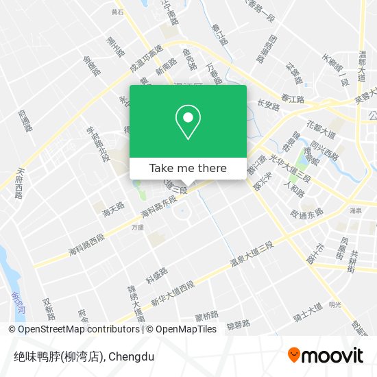 绝味鸭脖(柳湾店) map