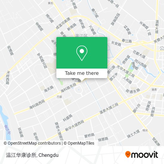 温江华康诊所 map