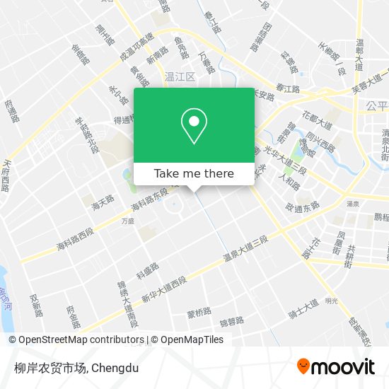 柳岸农贸市场 map