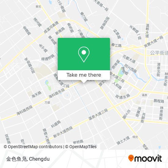 金色鱼凫 map