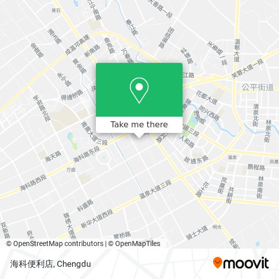 海科便利店 map