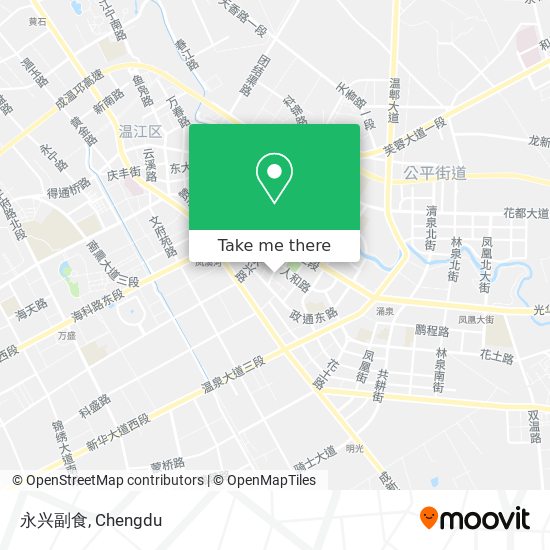 永兴副食 map