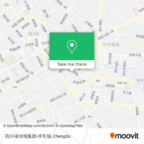四川省水电集团-停车场 map