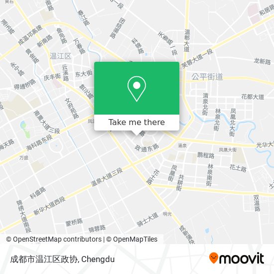 成都市温江区政协 map