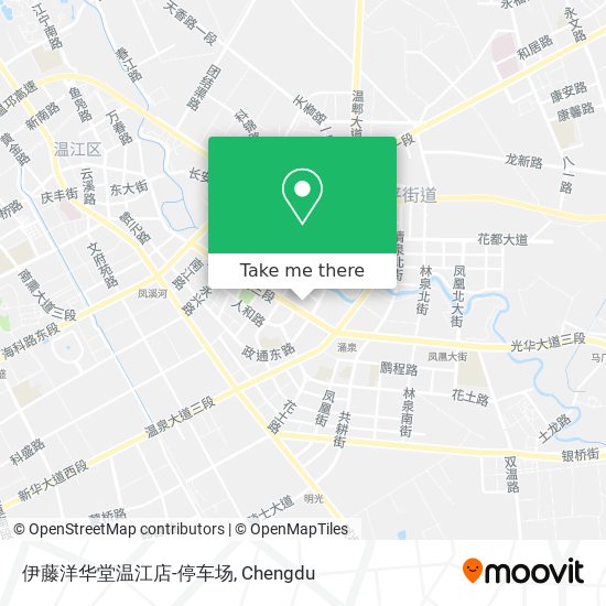 伊藤洋华堂温江店-停车场 map