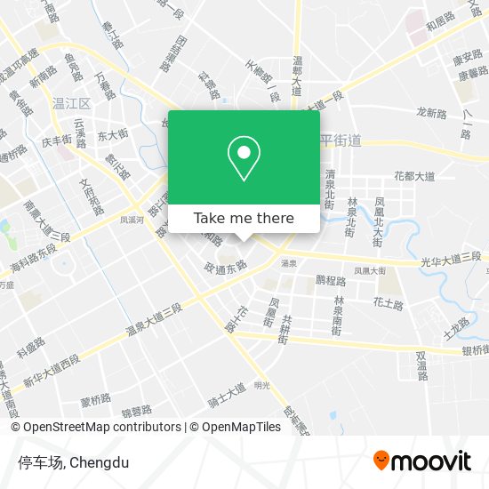 停车场 map