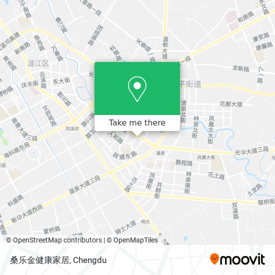 桑乐金健康家居 map