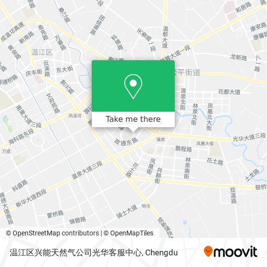 温江区兴能天然气公司光华客服中心 map