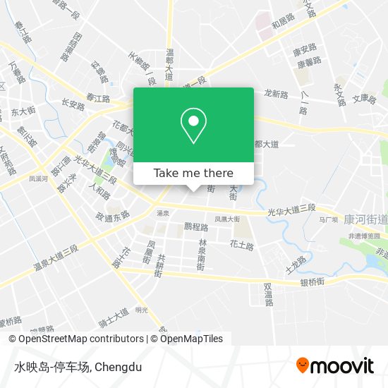 水映岛-停车场 map