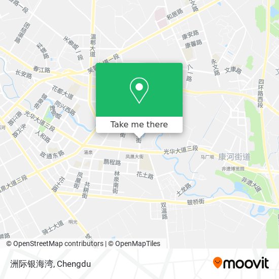 洲际银海湾 map