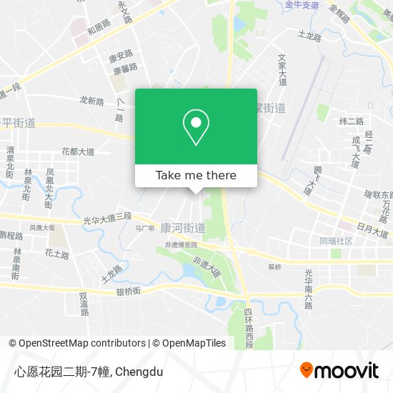 心愿花园二期-7幢 map