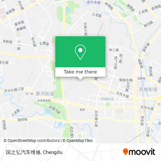 国之弘汽车维修 map