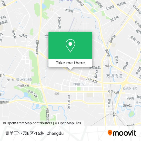 青羊工业园E区-16栋 map