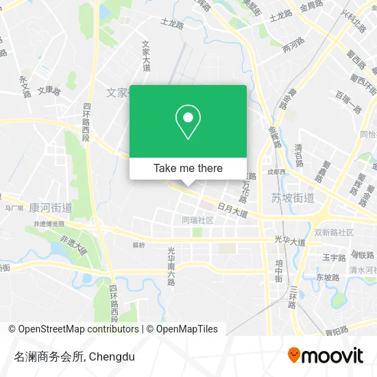 名澜商务会所 map