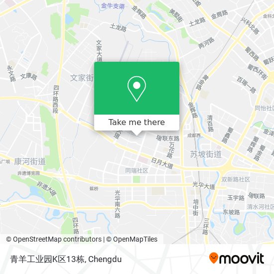 青羊工业园K区13栋 map