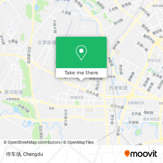 停车场 map