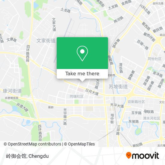 岭御会馆 map