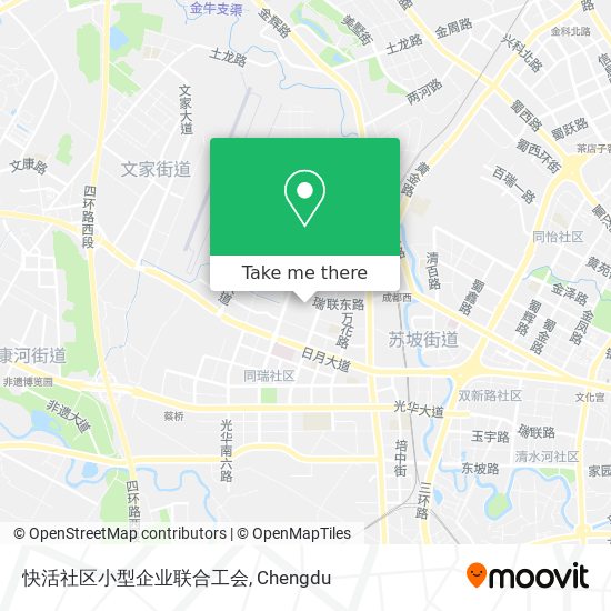 快活社区小型企业联合工会 map