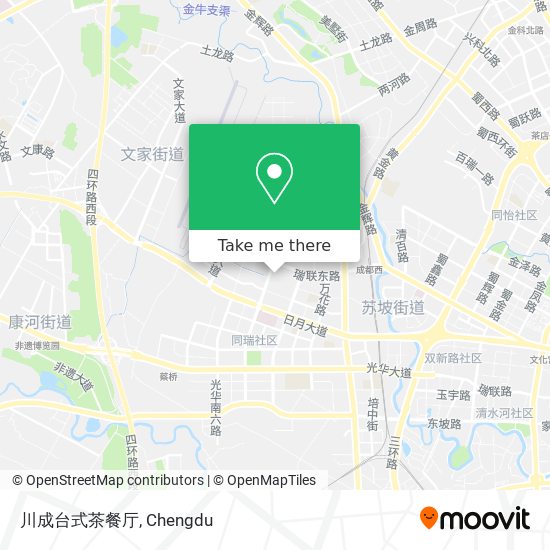 川成台式茶餐厅 map