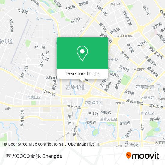 蓝光COCO金沙 map