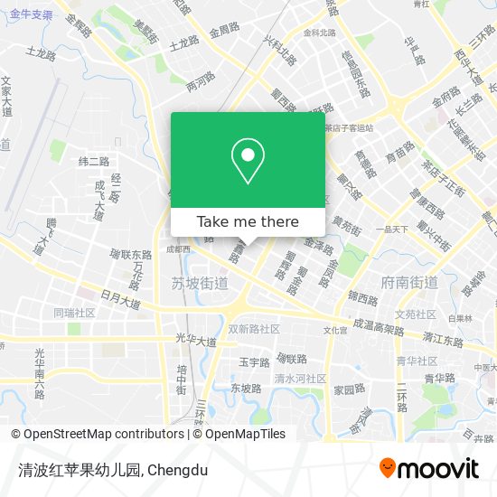 清波红苹果幼儿园 map