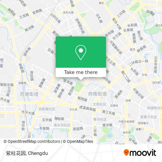 紫桂花园 map