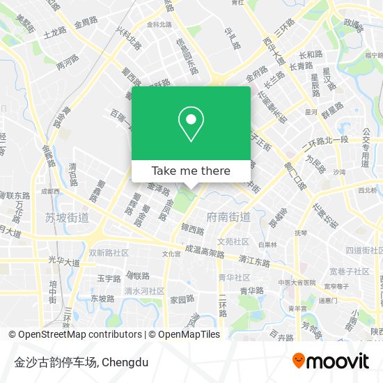 金沙古韵停车场 map