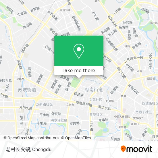 老村长火锅 map