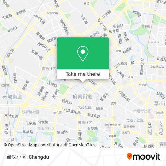 蜀汉小区 map