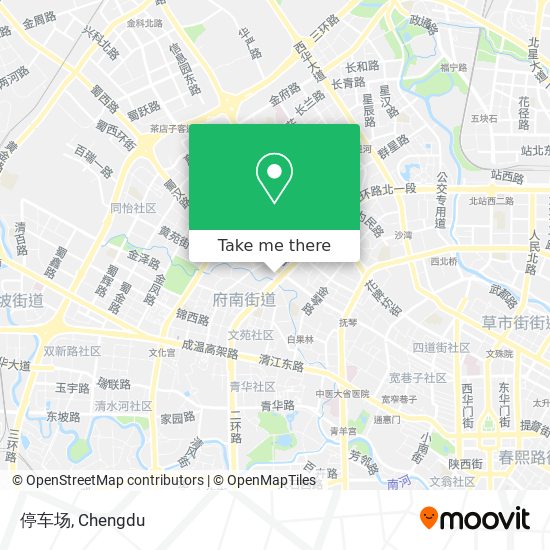 停车场 map