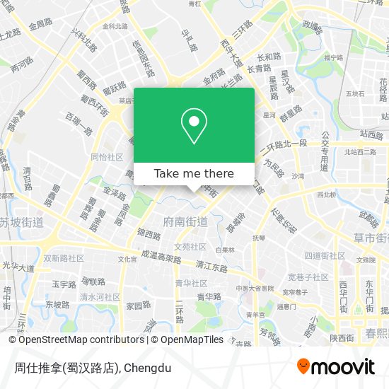 周仕推拿(蜀汉路店) map