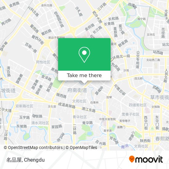 名品屋 map