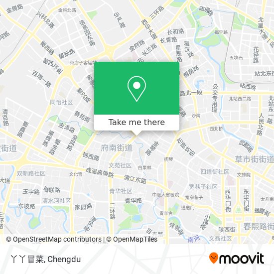 丫丫冒菜 map