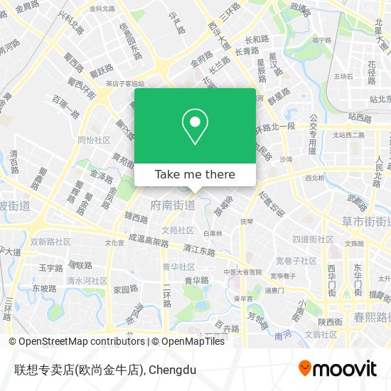 联想专卖店(欧尚金牛店) map