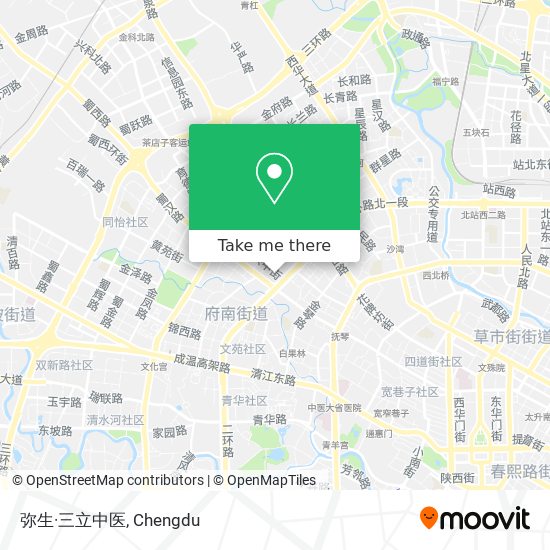弥生·三立中医 map