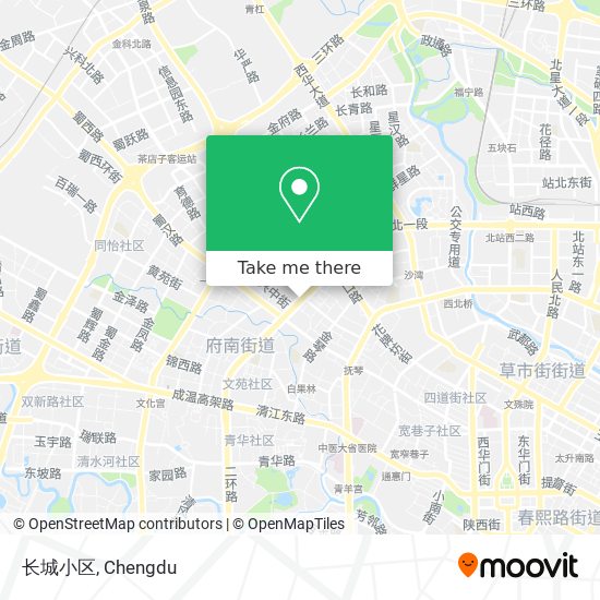 长城小区 map