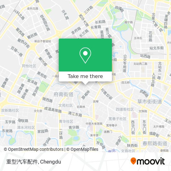 重型汽车配件 map