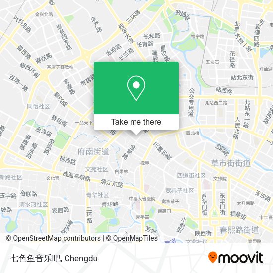 七色鱼音乐吧 map