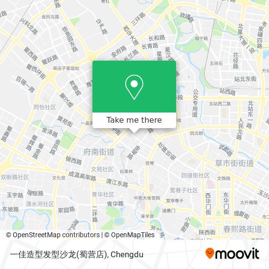 一佳造型发型沙龙(蜀营店) map