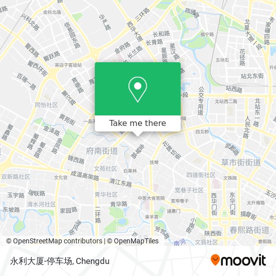 永利大厦-停车场 map