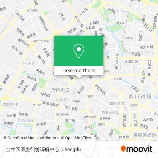 金牛区医患纠纷调解中心 map