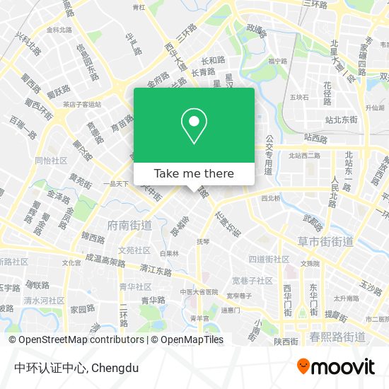中环认证中心 map
