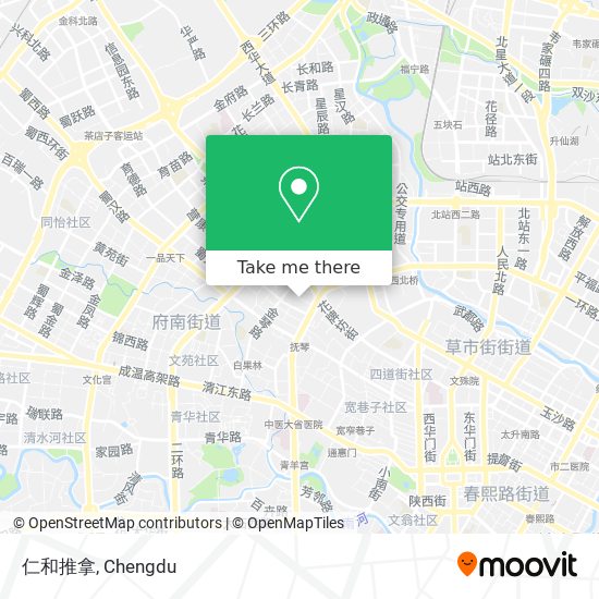 仁和推拿 map