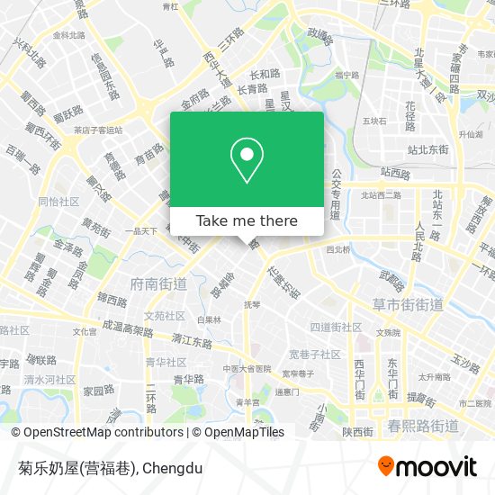 菊乐奶屋(营福巷) map